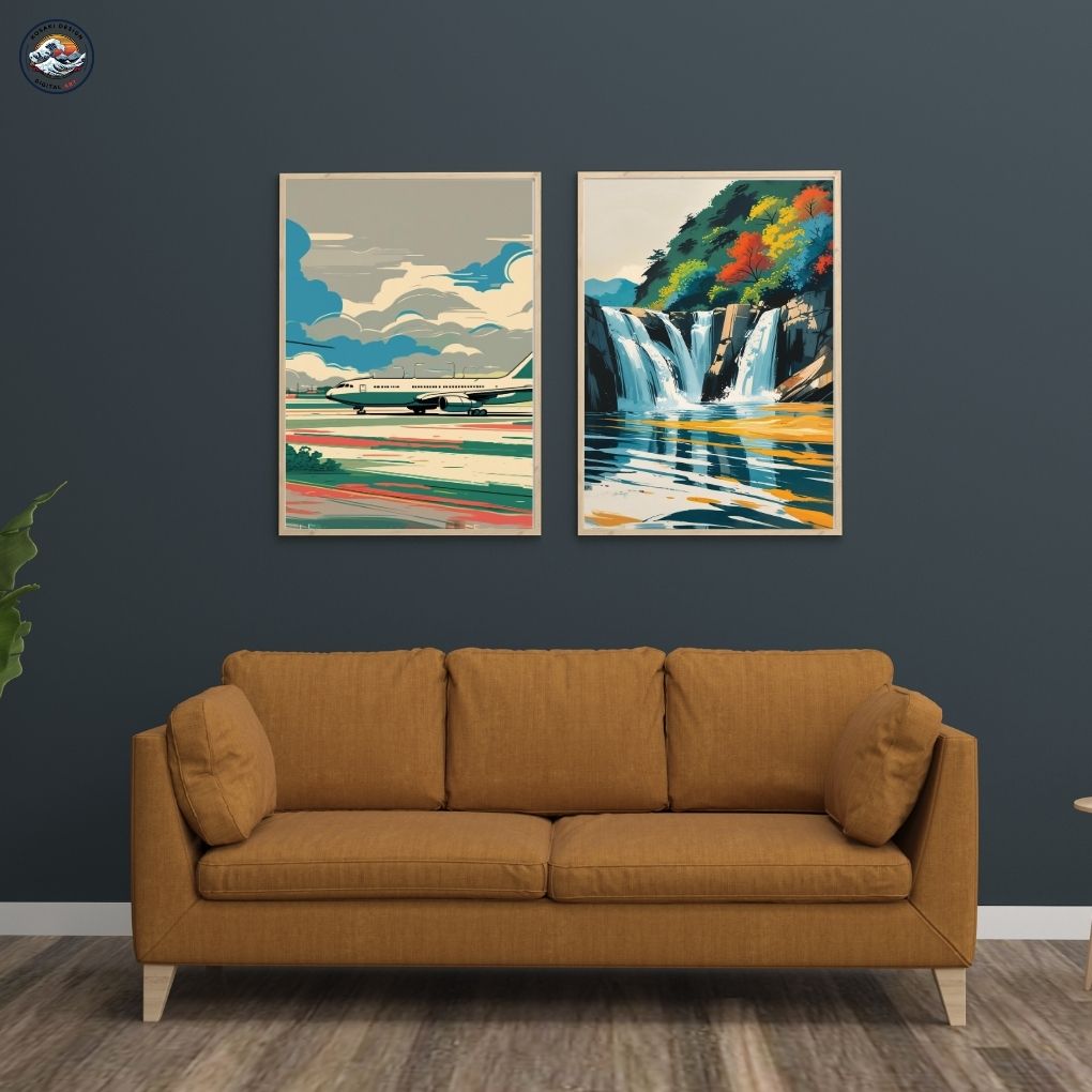 Taoyuan Airport Digital Printings Gallery